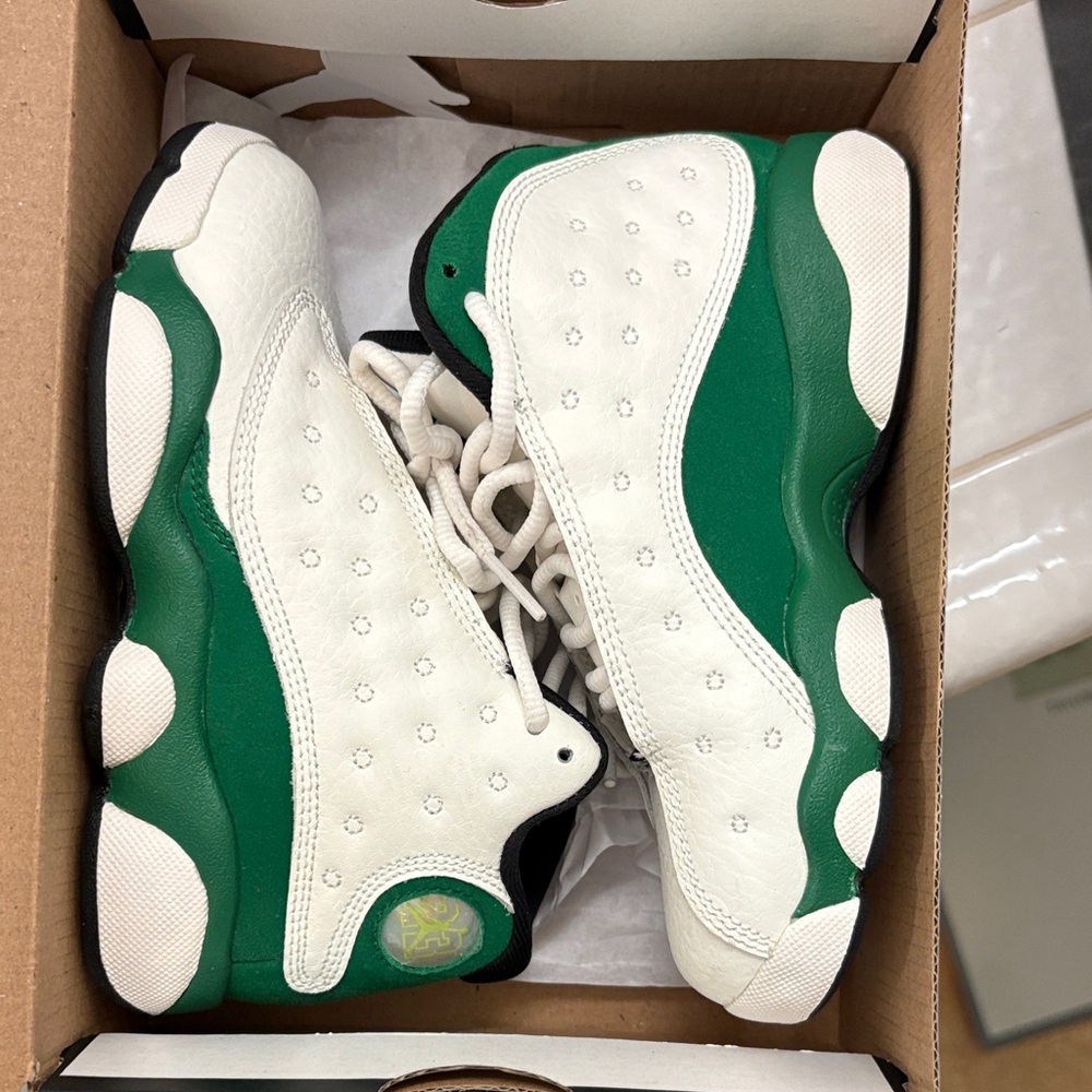 Jordan Kids Sneakers in Green and White